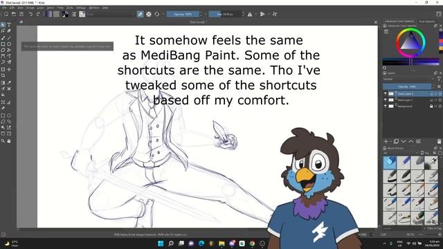My First Krita Experience - Better Than MediBang? смотреть онлайн