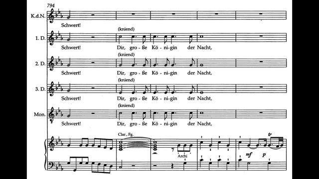 Zauberflöte Act2Nr21 FINALE (Part 7/7) | DRITTE DAME highlighted | SLOW version | OperaStudyKaraok смотреть онлайн