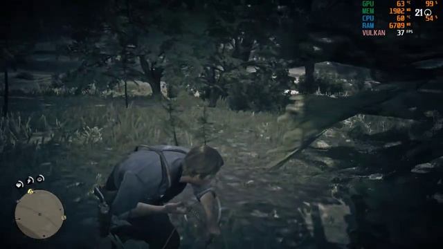 Red Dead Redemption 2 game play on 750ti Graphic card Low Graphics смотреть онлайн