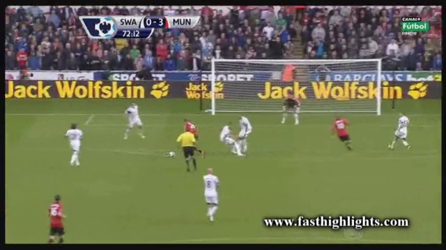 SWANSEA 1-4 MANCHESTER UNITED Highlights