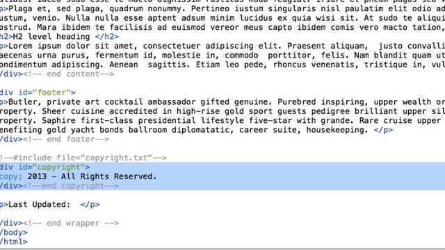 Server-Side Includes (SSI) смотреть онлайн