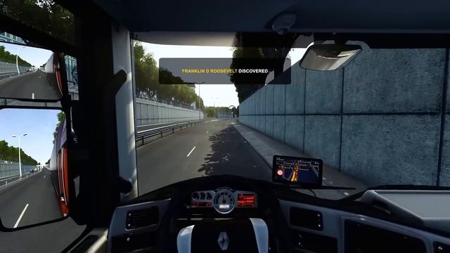 Transporting Empty Pallets Across Paris 1:1 Map in ETS2 (Gameplay) смотреть онлайн