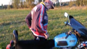 ''Покатушки на мотоцикле иж планета 4''