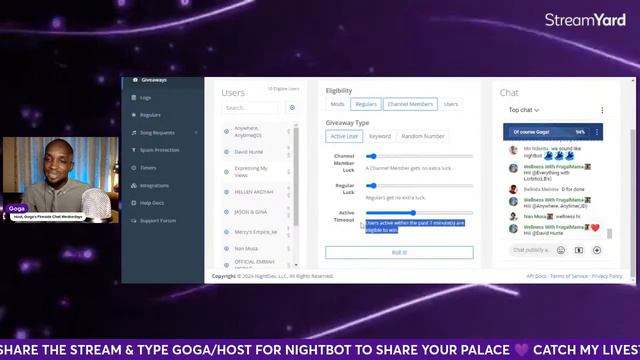 NIGHTBOT GIVEAWAY TUTORIAL TO BOOST YOUR AUDIENCE ENGAGEMENT смотреть онлайн
