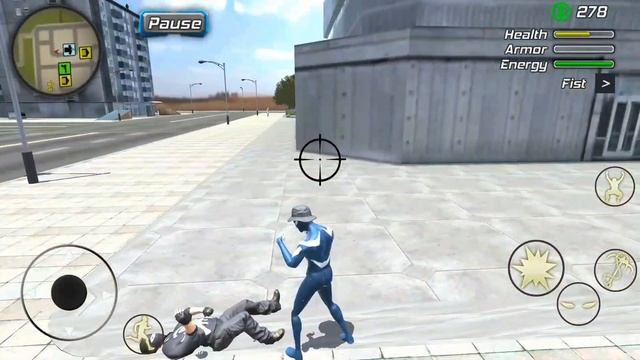 Rope Frog Ninja Hero - Strange Gangster Vegas #18 New Update - New Job | Android GamePlay HD смотреть онлайн