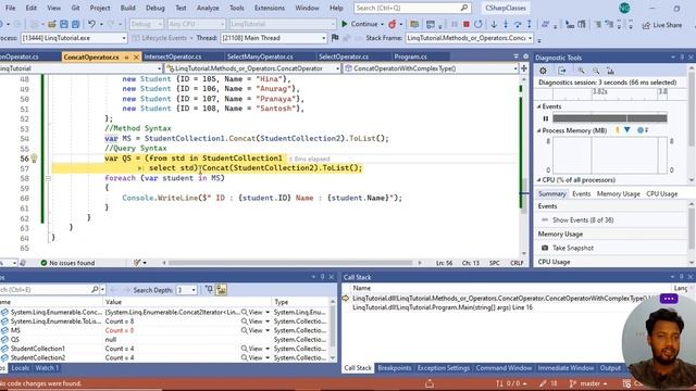 Concat and Union Operator in LINQ C# #csharp #techyatra #nishantgupta #programming #linq смотреть онлайн