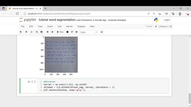 Line, word segmentation with OpenCV Python | Tutorial | Computer Vision смотреть онлайн