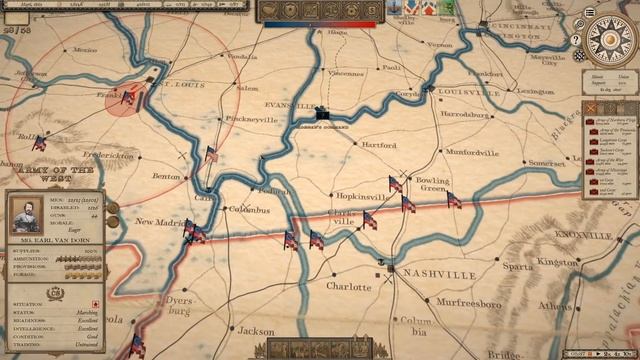 KENTUCKY SECEDES // Grand Tactician: Civil War // CSA 1862 Campaign // Ep. 6 смотреть онлайн