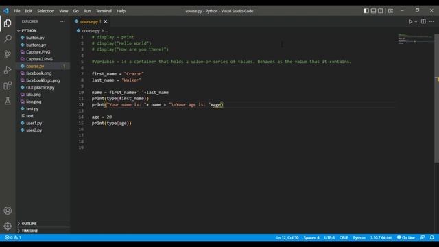 Python crash course for beginners | Part1 | HD смотреть онлайн
