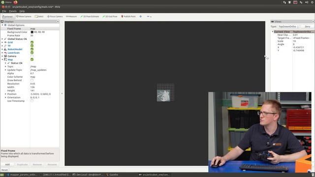 Easy SLAM with ROS using slam_toolbox смотреть онлайн