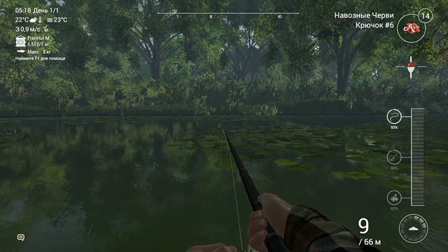 Топовое место в Fishing Planet на озере Лоун Стар/ фарм опыта смотреть онлайн