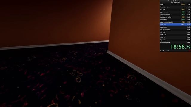 Escape the Backrooms Speedrun (37:42) Solo (No Commentary) смотреть онлайн