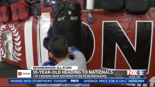 10-Year-Old South Bay Boxer Chosen For National Tournament смотреть онлайн