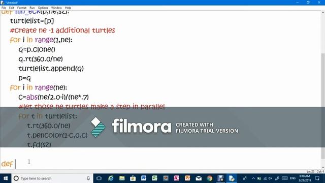 Simple Pattern Graphics Using Turtle in PYTHON|Turtle Graphics|Python смотреть онлайн