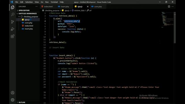 CRUD Operations Using AJAX in PHP | Easy Coding Tutorial смотреть онлайн