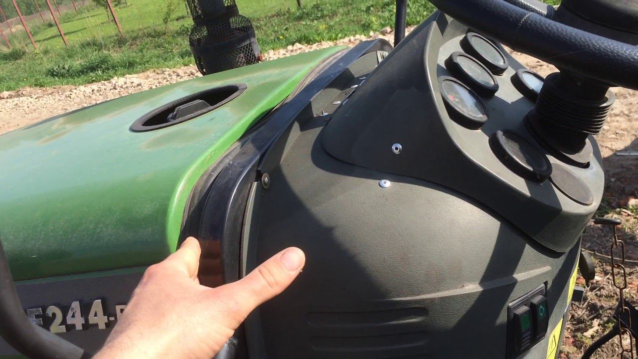 Обзор трактора Сhery RF244