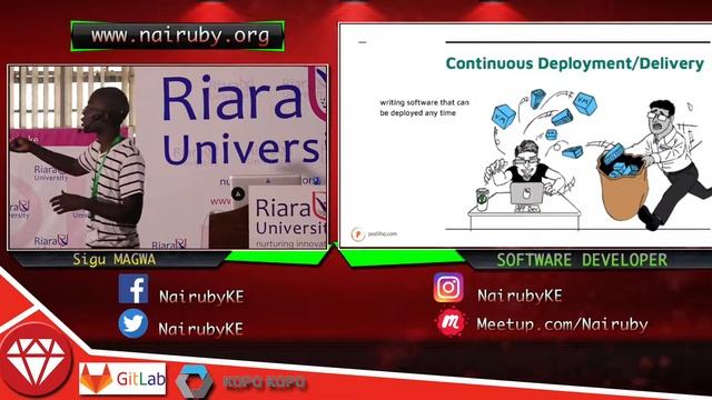 Doing CI/CD on GitLab by Sigu Magwa смотреть онлайн