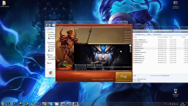 TUTORIAL - CAMBIAR EL LAUNCHER DEL LEAGUE OF LEGENDS смотреть онлайн