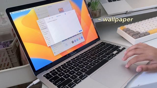 macbook air m1 unboxing (in 2024) | my first macbook! 🤍 + essential accessories смотреть онлайн