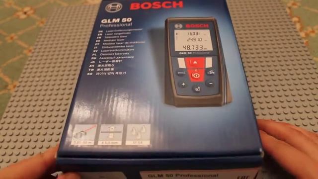 Распаковка и обзор-сравнение дальномеров RGK D50 и Bosch GLM 50