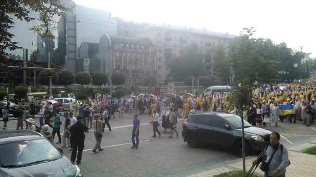 Хода Української православної церкви Київського патріархату . 28.07.2016 р. Б. Київ. смотреть онлайн