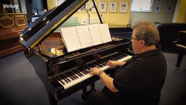 Klangprobe Steinway & Sons S-155 Flügel, Bj. 1966 in schwarz poliert смотреть онлайн