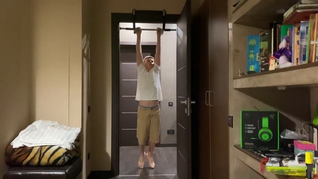 152-й день челленджа «365 дней спорта без остановок» Подтягивания!! смотреть онлайн