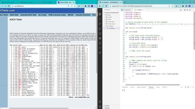 CS50 SCRABBLE | LAB 2 | SOLUTION смотреть онлайн