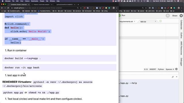 Setup Docker and push in AWS Cloud9 смотреть онлайн