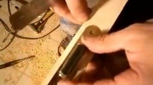 врезка магнитного замка ( установка дверей )