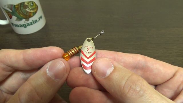 Видеообзор блесны ILBA Lungo decorated sergeant по заказу Fmagazin смотреть онлайн