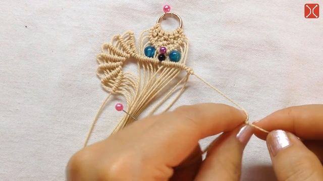 Macrame owl tutorial - The beautiful Hedwig of Harry Potter - Step by step giude смотреть онлайн