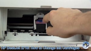 HP Deskjet 2710e: How to Change/Replace Ink Cartridges