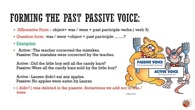 Past passive simple grade 5 .presented by teacher Rana смотреть онлайн