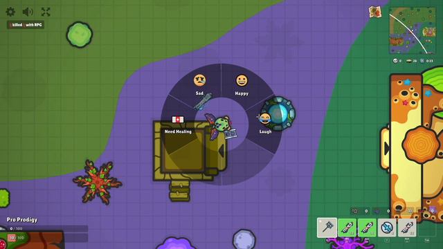 1V1ING A NOOB WITH AN RPG... +CHANNEL MEMBERSHIP! Zombs Royale.io смотреть онлайн