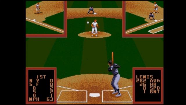 Telekinesis "Jones" - Cal Ripken Jr. Baseball (Sega Genesis) смотреть онлайн