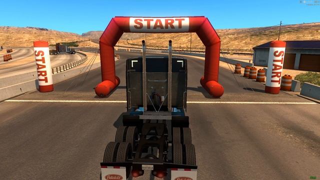 American Truck Simulator -- Arizona. Прохождение -- #10. Гоночная трасса смотреть онлайн