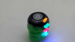 Заводная игрушка Юла музыкальная Халк