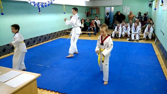 Аттестация на зелёно-жёлтый пояс (7 гып) смотреть онлайн