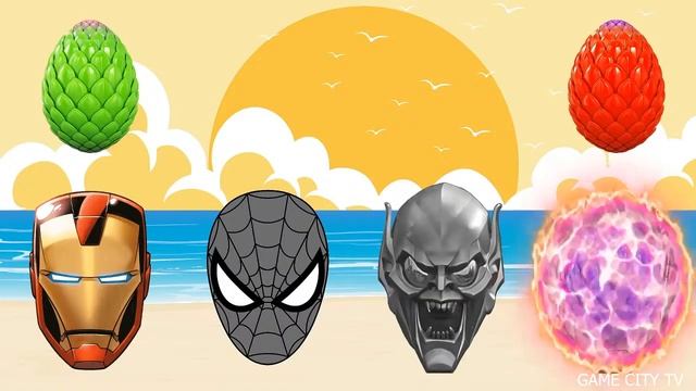 Wrong Heads Top Superheroes Hulk & Spiderman Team ~!  #WrongHead #superheroes #hulk