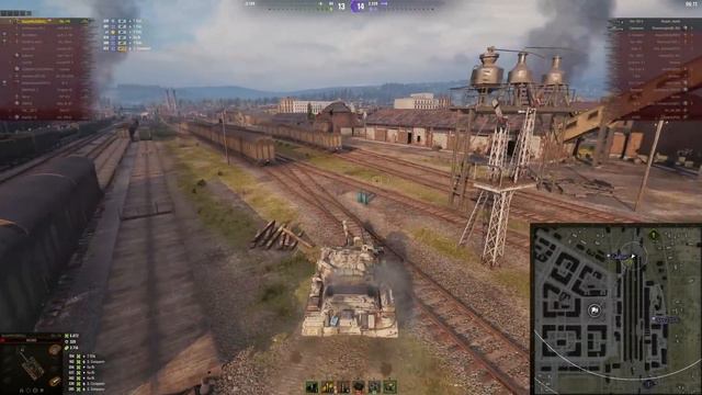 Best Replays #245 WTE-100 back in Random Battles смотреть онлайн