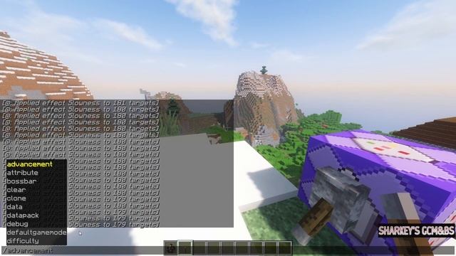 How to freeze mobs in Minecraft Java 1.17.1 смотреть онлайн