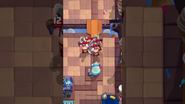 Monk Versus Multiple Projectiles 🤣 - Clash Royale смотреть онлайн