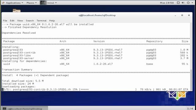 Install and Connect to PostgreSQL in centos 7 смотреть онлайн