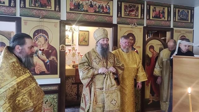 Проповедь Владыки в Неделю 27-ю по Пятидесятнице в Дальнегорске