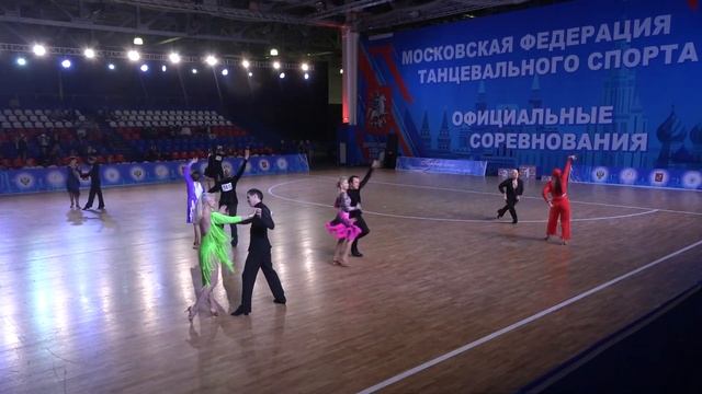 I Блок Чемпионатов и Первенств Москвы 2023 01 15 Сеньоры 3 фин. Латина Senior II Latina 2023 смотреть онлайн