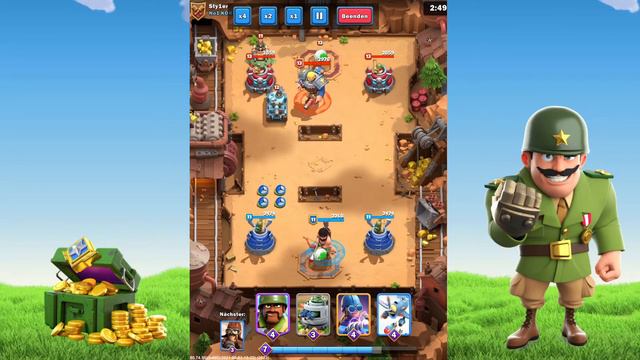 War Alliance: Gustav understood the game!😆 смотреть онлайн