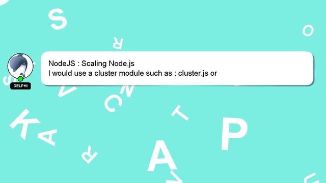 NodeJS : Scaling Node.js смотреть онлайн