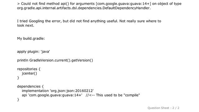 Android : Why isn't â€œapiâ€� method available in Gradle 4.4/Java plugin, when â€œimplementationâ€� смотреть онлайн