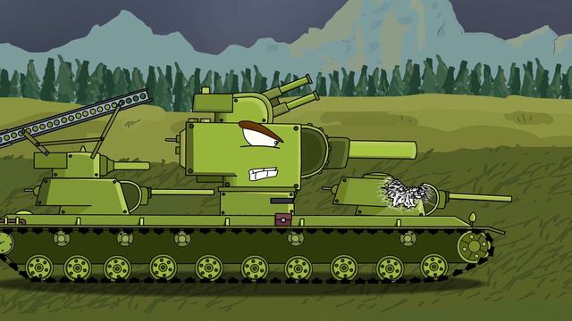 Ратте против Кв-6 - Мультики про танки смотреть онлайн